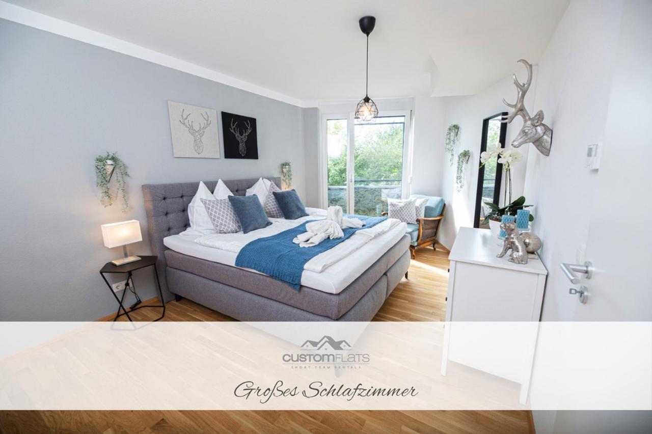 Customflats - Tiefgarage - Terrasse - Uninaehe Apartment Ulm Bagian luar foto