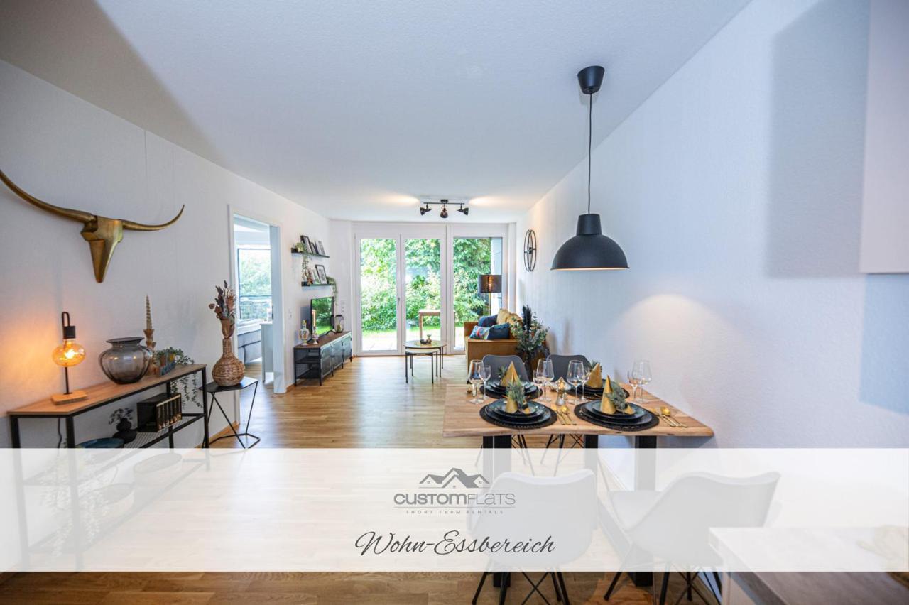 Customflats - Tiefgarage - Terrasse - Uninaehe Apartment Ulm Bagian luar foto